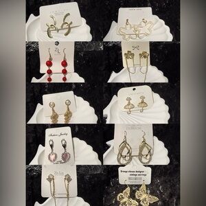 New bundle Earrings Set ladies men women 10 pairs#210